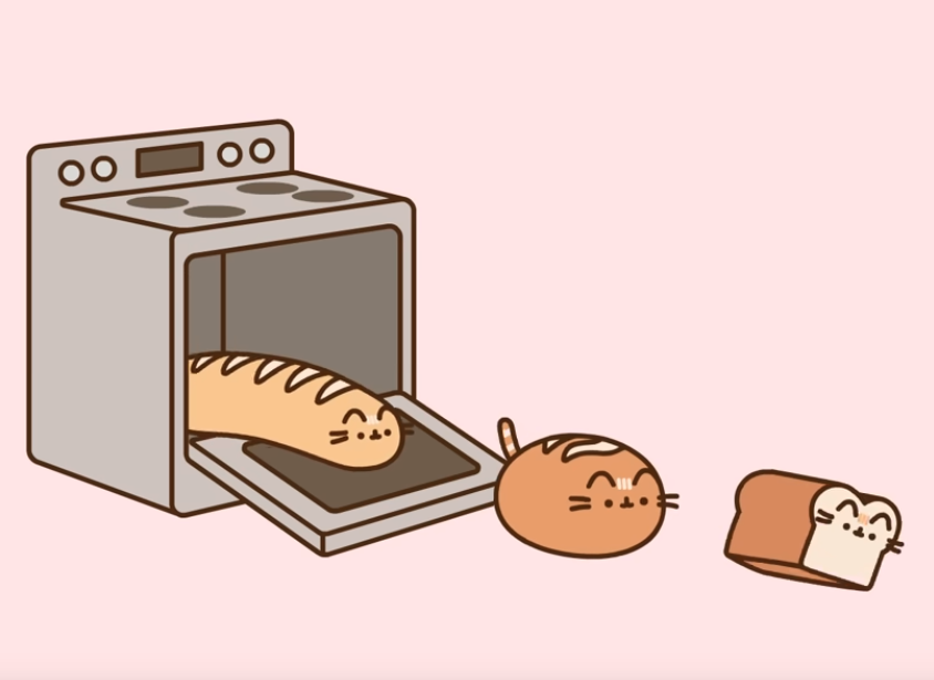 Pusheen Bread! Click to see more!